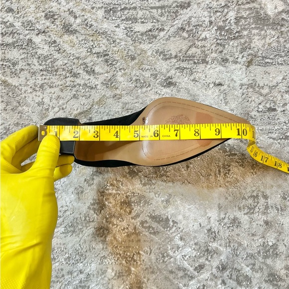 Vince Camuto Black Suede Block Heel Pumps – Size 10M / EU 41.5 - Picture 10 of 13